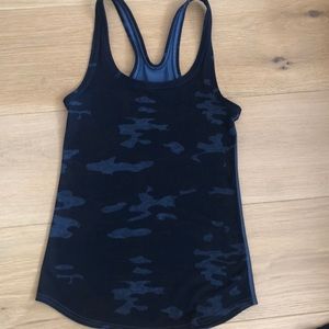Lululemon Navy Blue Cano Tank